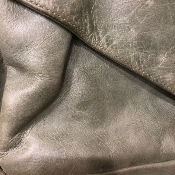 Botkier Satchel Leather Light Aqua Handbag - Picture 4 of 8